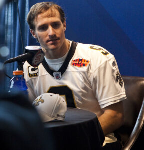 Drew Brees Makes His Nbc Debut Internet Amazed By His New Hair Detail